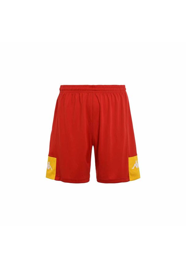 Szorty Kappa Daggo. Kolor: czerwony, wielokolorowy, żółty. Materiał: poliester, materiał. Długość: krótkie. Sport: fitness