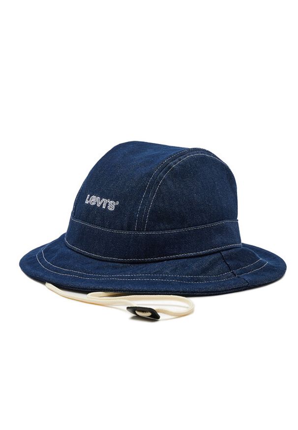 Levi's® Kapelusz Bucket 234940-6-10 Granatowy. Kolor: niebieski. Materiał: materiał, bawełna