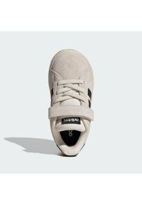 Adidas - Buty Grand Court 2.0 Kids. Kolor: biały, wielokolorowy, czarny
