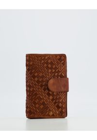 Venezia - PLECIONY PORTFEL DAMSKI 19794 LAV COGNAC. Materiał: skóra #1