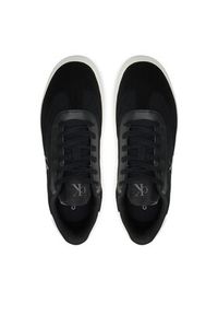 Calvin Klein Jeans Sneakersy Classic Cupsole Low Mix Mg YM0YM01169 Czarny. Kolor: czarny. Materiał: materiał