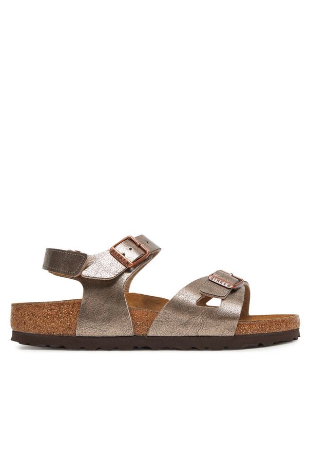 Sandały Birkenstock. Kolor: brązowy