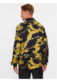 Versace Jeans Couture Koszula 75GAL2R0 Czarny Regular Fit. Kolor: czarny. Materiał: bawełna #2