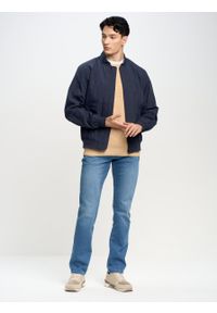 Big-Star - Spodnie jeans męskie dopasowane Terry 230. Kolor: niebieski. Styl: elegancki, sportowy #6