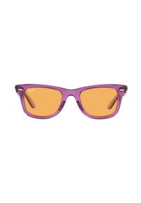 Ray-Ban okulary WAYFARER kolor różowy. Kolor: różowy
