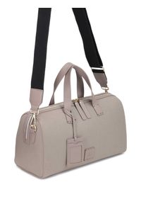 Kazar - Taupe torba podróżna damska kazar x kasia. Materiał: tkanina, skóra. Styl: klasyczny #8