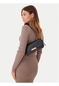 DKNY Torebka Bianca Ew Shoulder R433KG59 Czarny. Kolor: czarny. Materiał: skórzane #4