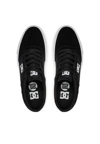 DC Sneakersy Teknic ADYS300763 Czarny. Kolor: czarny. Materiał: zamsz, skóra #4
