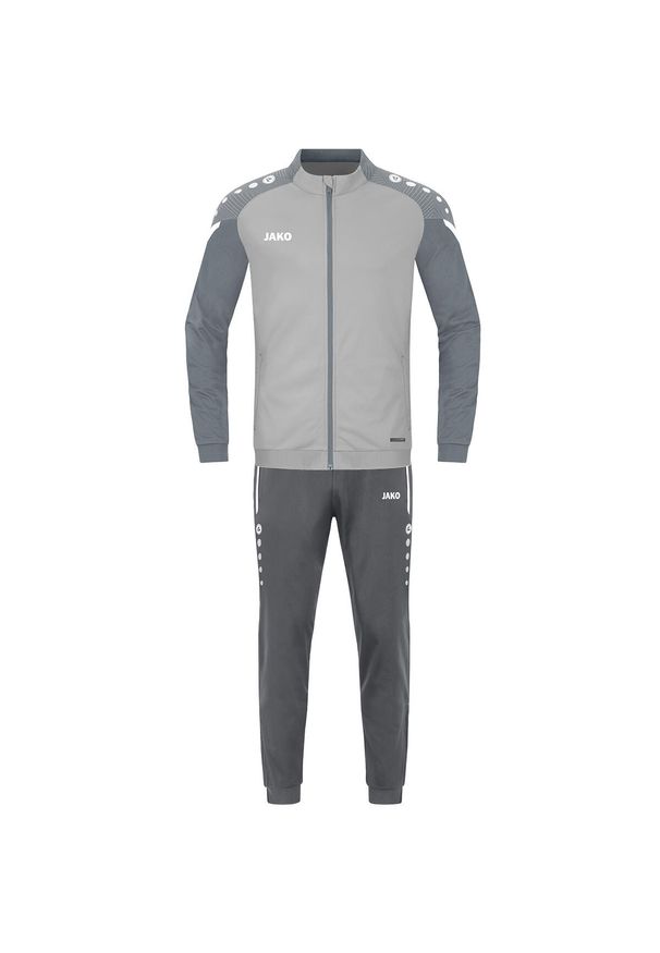 Jako - Dres JAKO Unisex Szary Poliester Performance. Kolor: szary. Materiał: poliester. Sport: piłka nożna