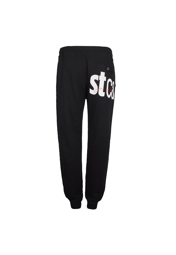 Roberto Cavalli - Just Cavalli Spodnie "Sweatpants" | S01KA0209 | Mężczyzna | Czarny. Kolor: czarny. Materiał: bawełna