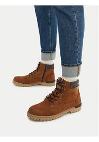 Mustang Trapery 4142-602 Brązowy. Kolor: brązowy. Materiał: skóra #7