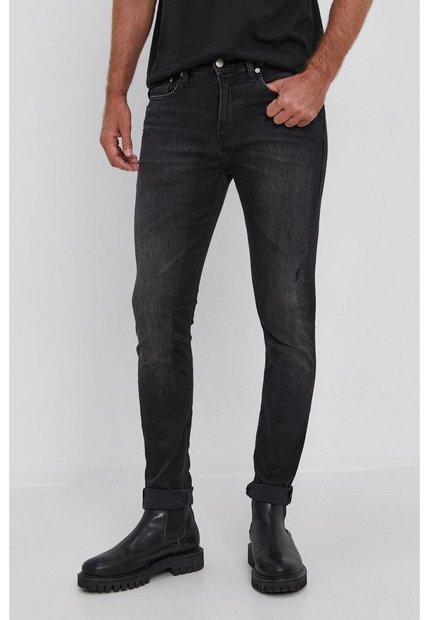 Calvin Klein Jeans - Jeansy. Kolor: czarny
