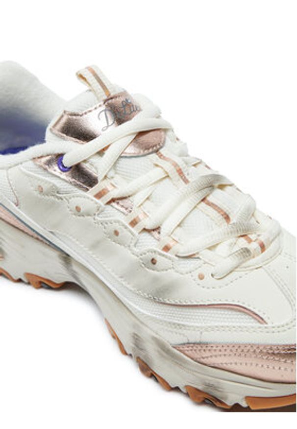 skechers - Skechers Sneakersy D'Lites 150245 Biały. Kolor: biały. Materiał: skóra