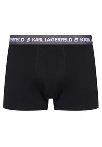 Karl Lagerfeld - KARL LAGERFELD Komplet 3 par bokserek A1M47021 Czarny. Kolor: czarny. Materiał: bawełna #10