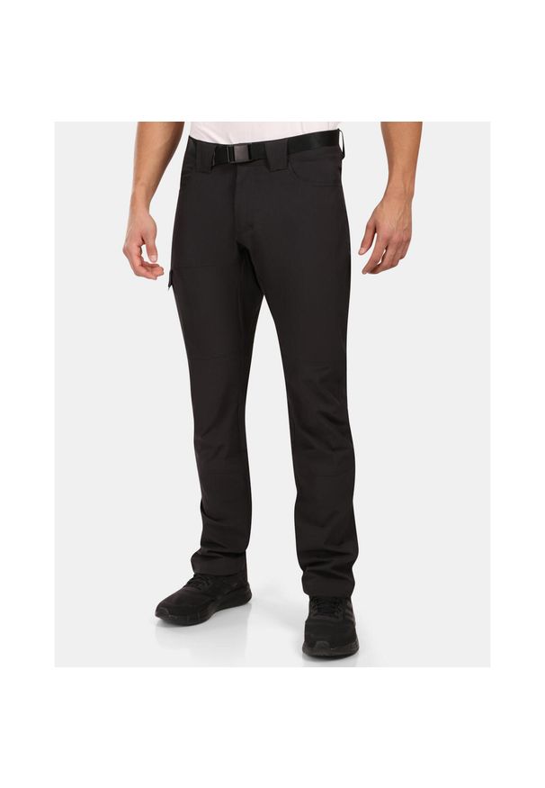 Męskie spodnie outdoorowe Kilpi LIGNE-M. Kolor: czarny. Sezon: lato. Sport: turystyka piesza