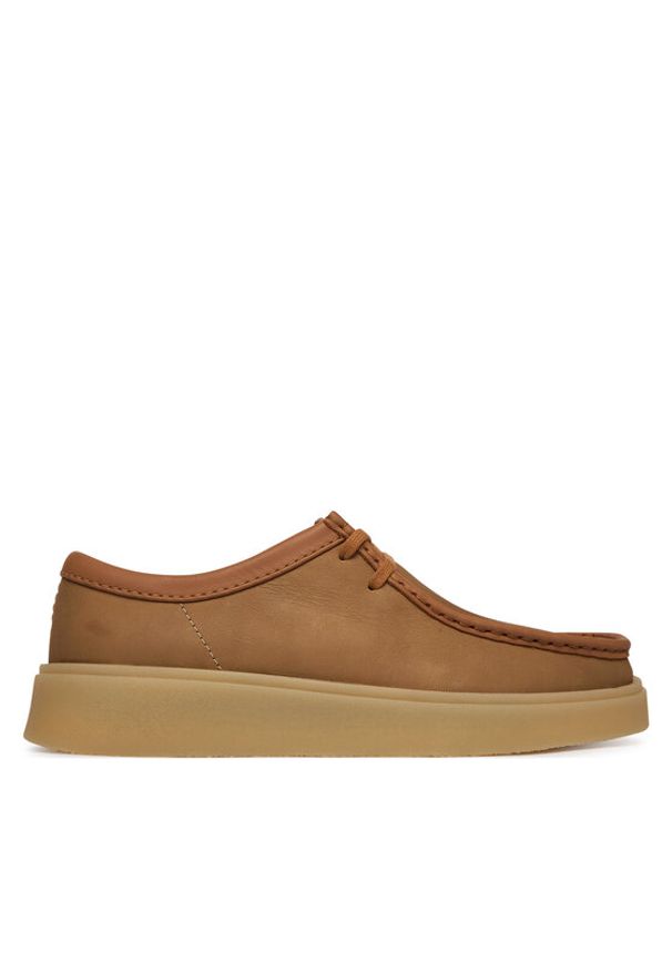 Clarks Półbuty Torview 26187196 Brązowy. Kolor: brązowy. Materiał: skóra