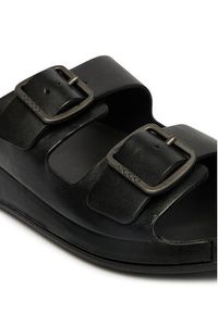 ecco - ECCO Klapki Cozmo M 55280401001 Czarny. Kolor: czarny. Materiał: skóra #5