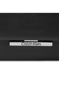 Calvin Klein Torebka Ck Linear K60K612115 Czarny. Kolor: czarny. Materiał: skórzane #3