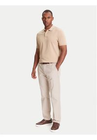 Guess Polo M5YP34 KCJV1 Beżowy Regular Fit. Typ kołnierza: polo. Kolor: beżowy. Materiał: bawełna #5