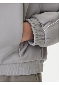 Adidas - adidas Bluza Stadium KA6251 Szary Loose Fit. Kolor: szary. Materiał: bawełna #4