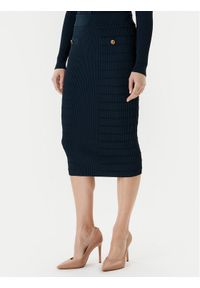 Guess Spódnica ołówkowa W5YD66 Z0130 Zielony Slim Fit. Kolor: zielony. Materiał: wiskoza