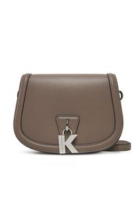 Karl Lagerfeld - KARL LAGERFELD Torebka A1W30408 Szary. Kolor: szary. Materiał: skórzane #5