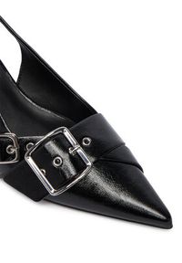 Steve Madden Sandały Lezley SM11003440 Czarny. Kolor: czarny. Materiał: skóra