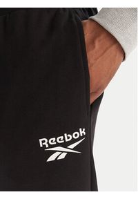 Reebok Spodnie dresowe Winslow RK25140CCM Czarny Regular Fit. Kolor: czarny. Materiał: bawełna #5