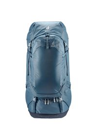 Plecak podróżny Deuter Voyager 65+10 - atlantic/ink. Kolor: niebieski. Styl: sportowy