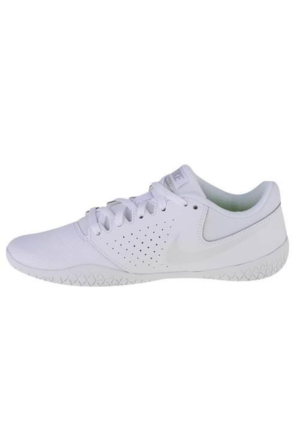 Buty do chodzenia damskie Nike Cheer Sideline IV. Zapięcie: sznurówki. Kolor: biały. Materiał: materiał, syntetyk. Szerokość cholewki: normalna. Sport: turystyka piesza