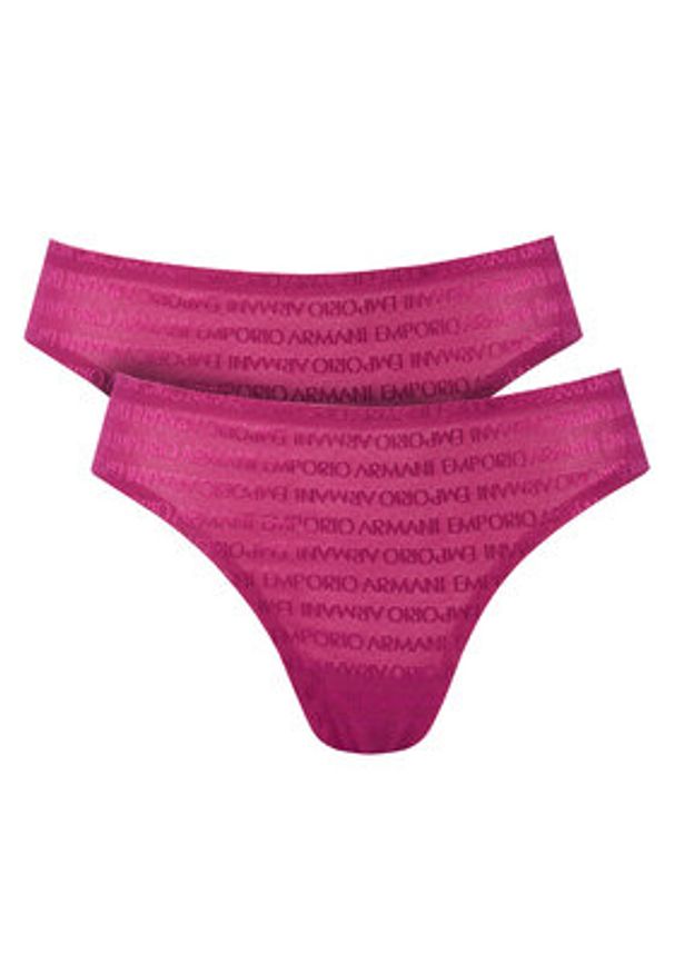 Emporio Armani Underwear Komplet fig brazylijskich 163337 3F204 02275 Różowy. Kolor: różowy. Materiał: syntetyk