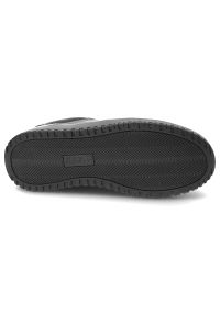 Big-Star - Czarne Sneakersy Big Star Wygodne Obuwie Damskie. Okazja: na co dzień. Zapięcie: sznurówki. Kolor: czarny. Materiał: skóra ekologiczna. Szerokość cholewki: normalna #8