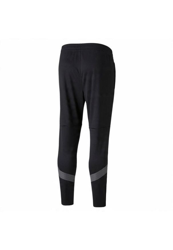 Puma - Męskie Treningowe Spodnie Do Biegania TeamFINAL. Kolor: czarny. Materiał: dresówka