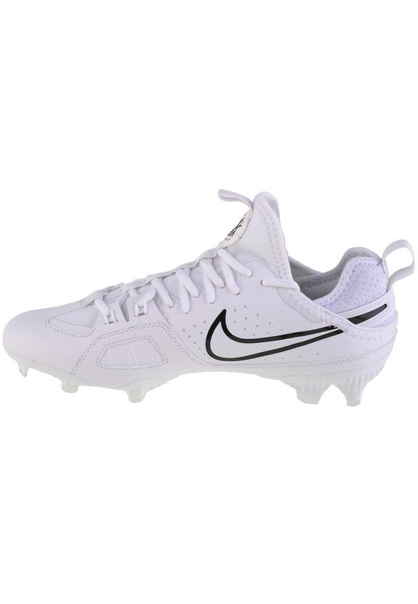 Buty piłkarskie męskie Nike Huarache 9 Varsity Lax Fg. Zapięcie: sznurówki. Kolor: biały. Materiał: guma, materiał, syntetyk. Szerokość cholewki: normalna. Model: Nike Huarache. Sport: piłka nożna