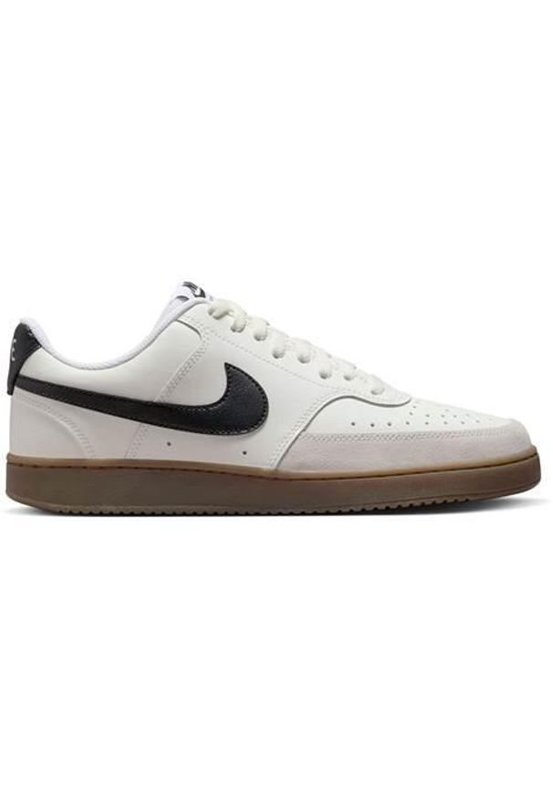 Buty do chodzenia męskie Nike Court Vision Lo. Zapięcie: sznurówki. Kolor: biały. Materiał: materiał. Szerokość cholewki: normalna. Model: Nike Court. Sport: turystyka piesza