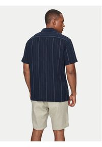 Selected Homme Koszula Slhreg-Mix 16093647 Granatowy Regular Fit. Kolor: niebieski. Materiał: bawełna #2