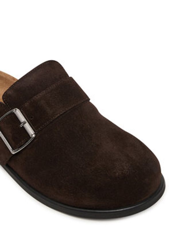 Vagabond Shoemakers Klapki Effie 6122-040-31 Brązowy. Kolor: brązowy. Materiał: zamsz, skóra