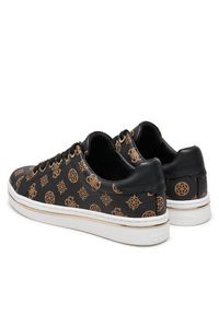 Guess Sneakersy FLPSTA FAL12 Brązowy. Kolor: brązowy. Materiał: skóra