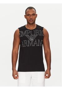 Emporio Armani Underwear Tank top EM000572 AF12326 UC001 Czarny Regular Fit. Kolor: czarny. Materiał: bawełna