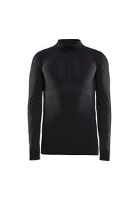 4M - Koszulka 1/4 z długim rękawem Craft Active Intensity. Kolor: czarny. Długość rękawa: długi rękaw. Długość: długie. Sezon: zima. Sport: outdoor, bieganie #1