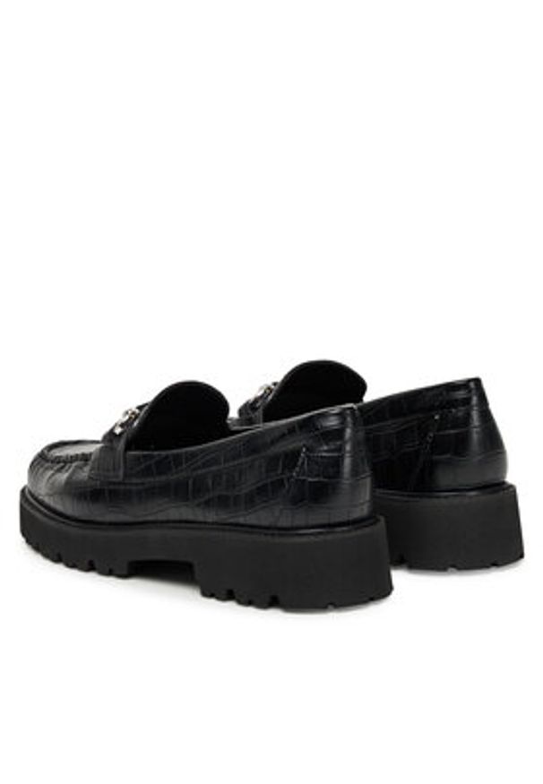 Aldo Loafersy Danrose 14058759 Czarny. Kolor: czarny. Materiał: skóra