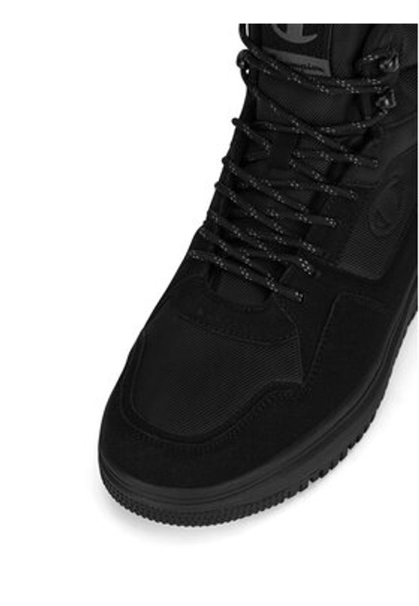 Champion Sneakersy RD18 UTILITY WP MID S22298-KK002 Czarny. Kolor: czarny. Materiał: materiał