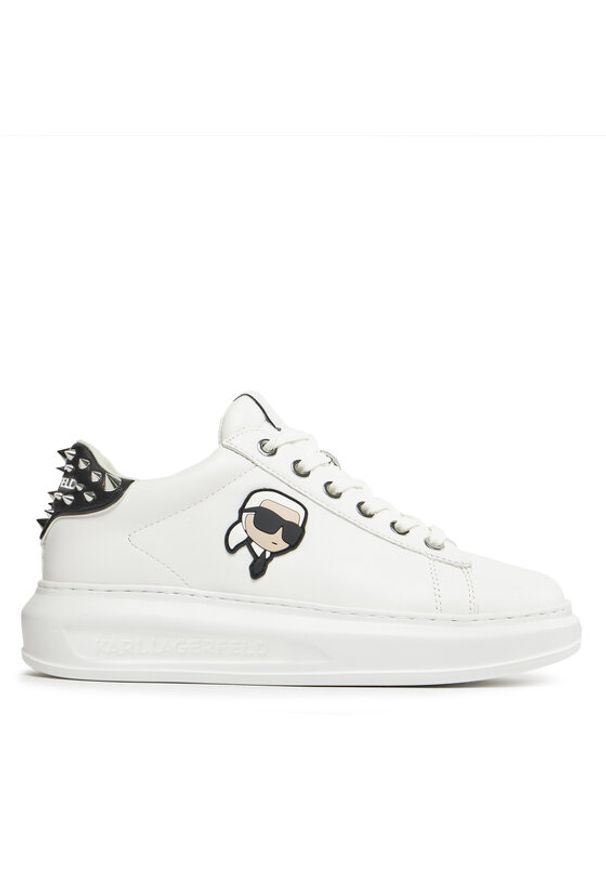 Karl Lagerfeld - KARL LAGERFELD Sneakersy KL62529N Biały. Kolor: biały