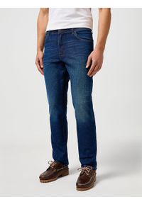 Wrangler - WRANGLER MĘSKIE SPODNIE JEANSOWE WRANGLER TEXAS SLIM BLUE ABYSS 112362495