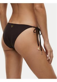 Guess Dół od bikini E6GO04 KBMV0 Brązowy. Kolor: brązowy. Materiał: syntetyk #3