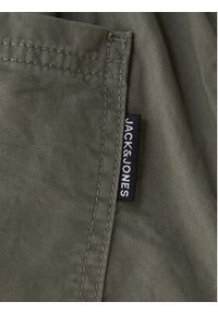 Jack & Jones Spodnie materiałowe Owen Cade 12282385 Zielony Baggy Fit. Kolor: zielony. Materiał: bawełna #7