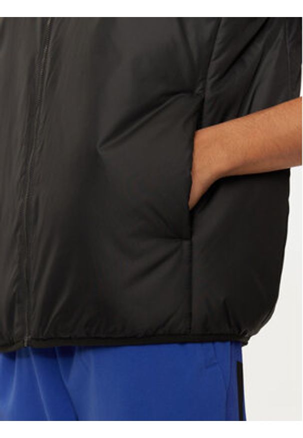 Adidas - adidas Kamizelka Essentials IZ0505 Czarny Regular Fit. Kolor: czarny. Materiał: syntetyk