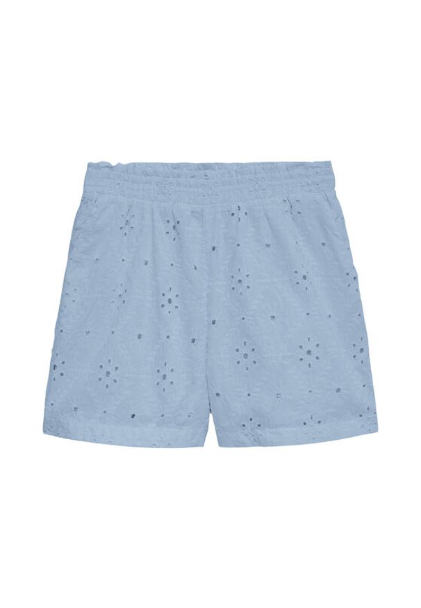 Vero Moda Szorty materiałowe Eliza 10346709 Niebieski jasny Regular Fit. Kolor: niebieski. Materiał: bawełna