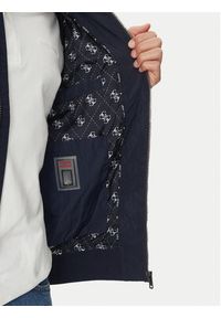 Guess Kurtka bomber M5GL28 WH762 Granatowy Regular Fit. Kolor: niebieski. Materiał: syntetyk #6