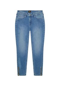 Lee - DAMSKIE SPODNIE LEE SCARLETT HIGH ZIP BLUE BUZZ 112370946 #5